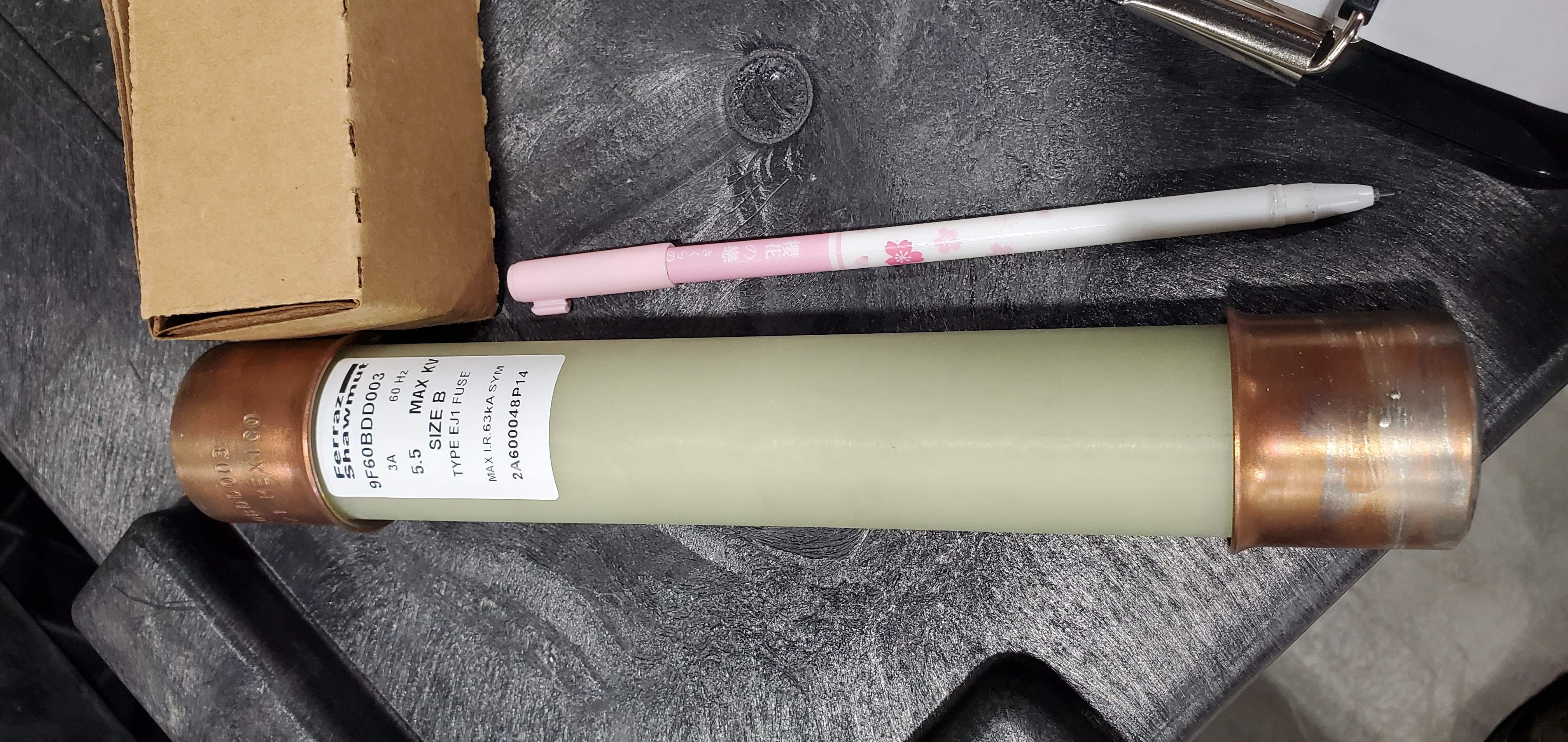 FUSE, PWR EJ-1 SZ B 4.8KV 3E A